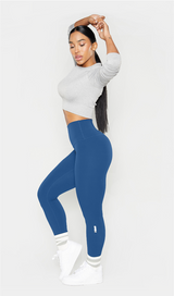 The TONA LiftFit Leggings - Bunny Blue - 27" Inseam