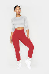 The TONA LiftFit Leggings - Red Coquette - 24" Inseam