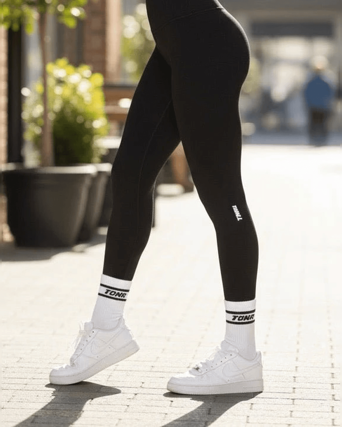 The TONA Half-Crew Workout Sock